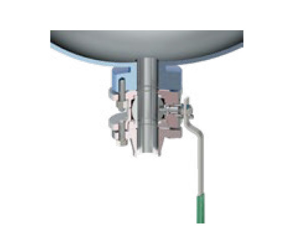 Alfa valves for food market | Valvola di fondo serbatoio